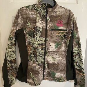 Real tree woman’s fleece jacket